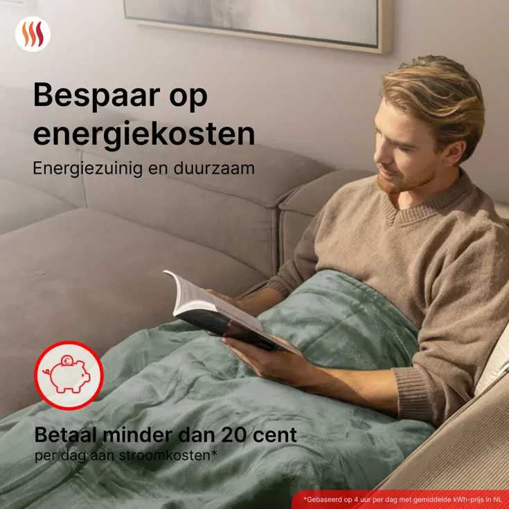 Elektrische Bovendeken XL - 160x120 cm