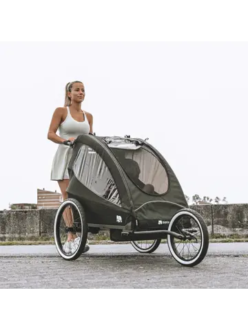 Luxe Fietskar - 3-in-1 model - Hardloopkinderwagen