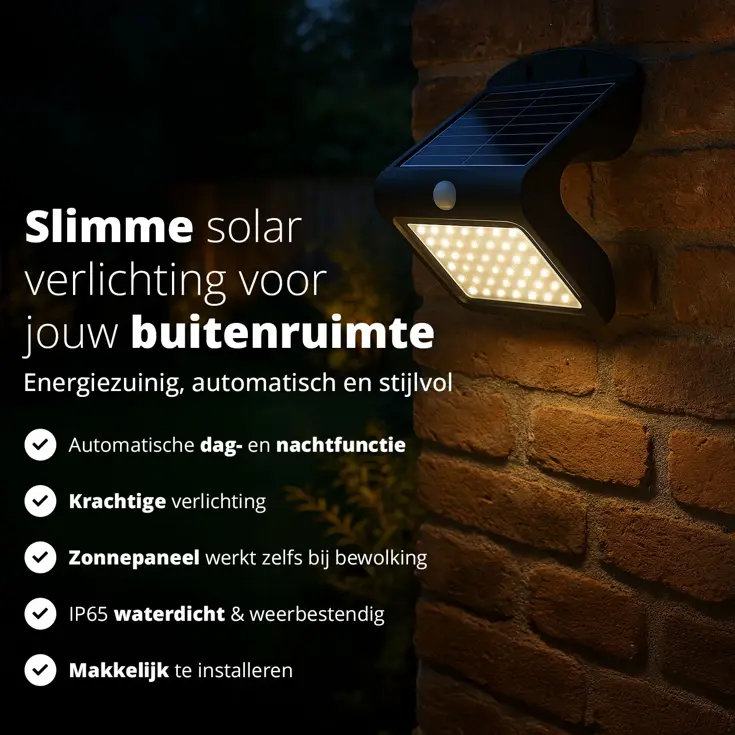 Solar Wandlamp Atalanta