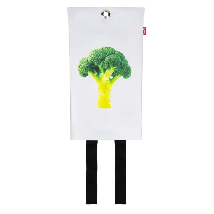 Blusdeken - 100 x 100 cm Broccoli print