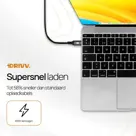 USB C naar USB C 3.2 Kabel - 2 Meter