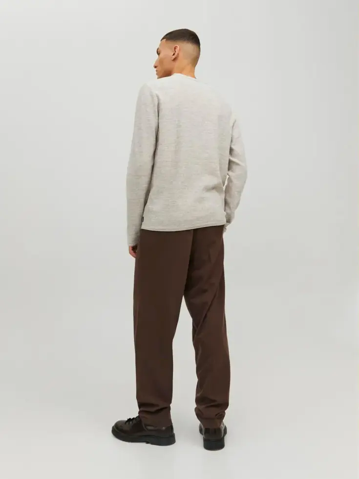 Heren Pullover Knit Crew Neck