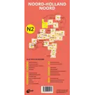 ANWB Fiets en wandelknooppuntenkaart N2 Noord-Holland noord