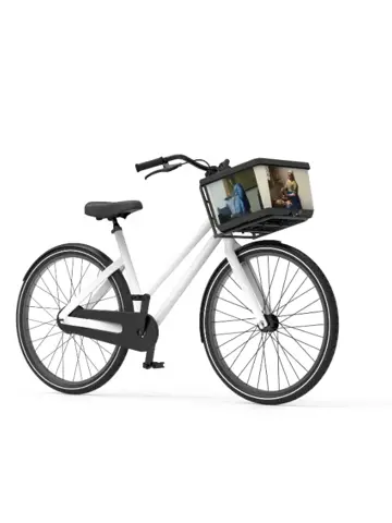 Fietsmand  Basky Het Melkmeisje