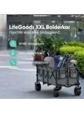 LifeGoods Bolderkar - 150KG