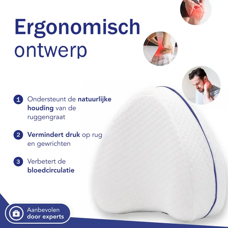 Orthopedisch Kniekussen voor in bed - Beenkussen