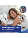 Vlinderkussen  Hoofdkussen Traagschuim Anti Snurk
