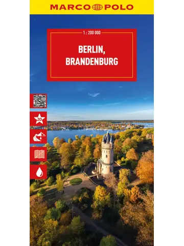 Wegenkaart 04 Berlijn Brandenburg