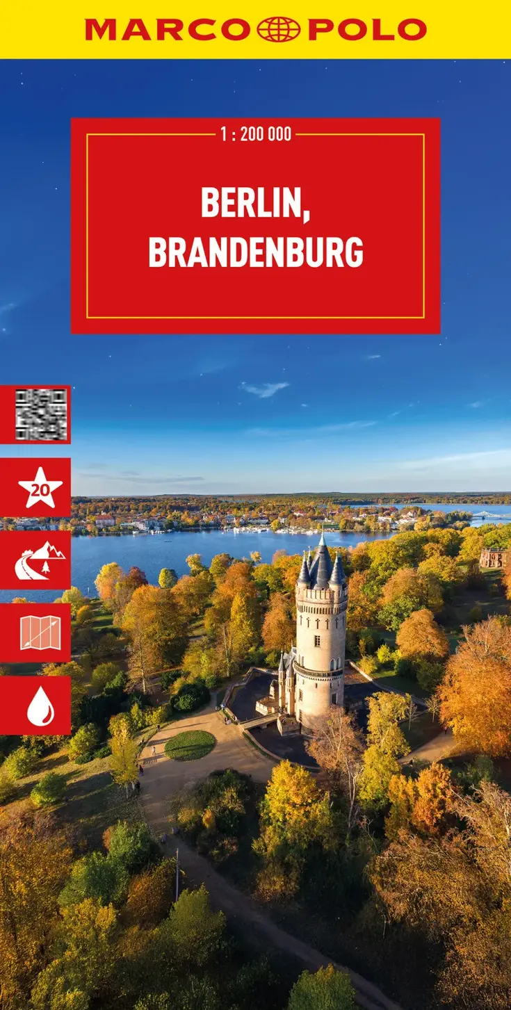 Wegenkaart 04 Berlijn Brandenburg