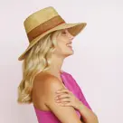 Kylie Straw Fedora - Zonnehoed - 360FIVE