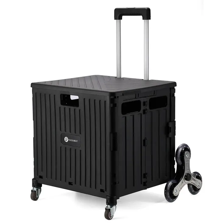 Packaway Boodschappenkrat - Trapwielen