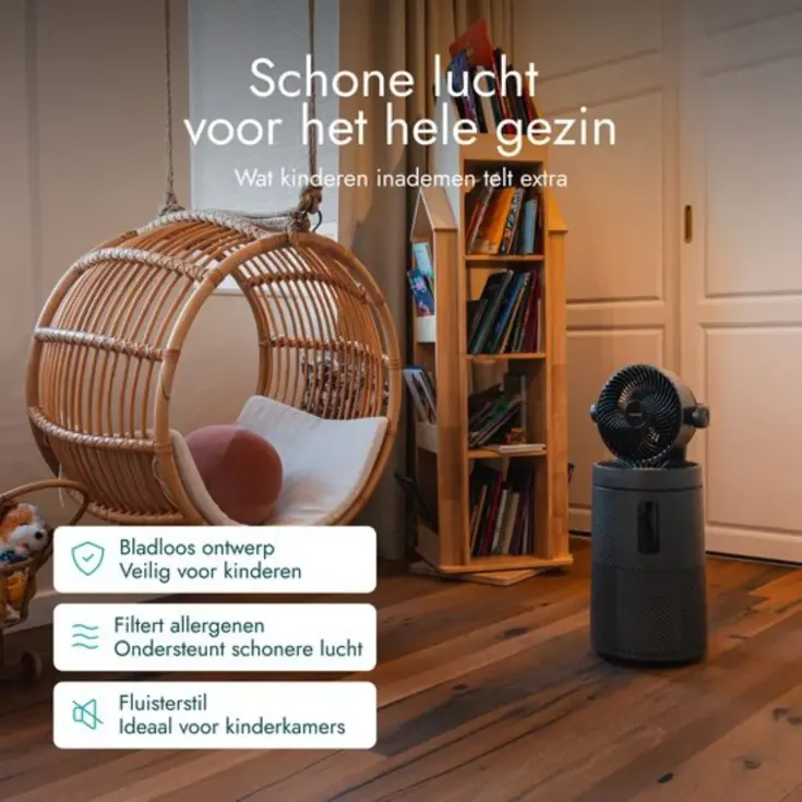 Luchtreiniger met Ventilator