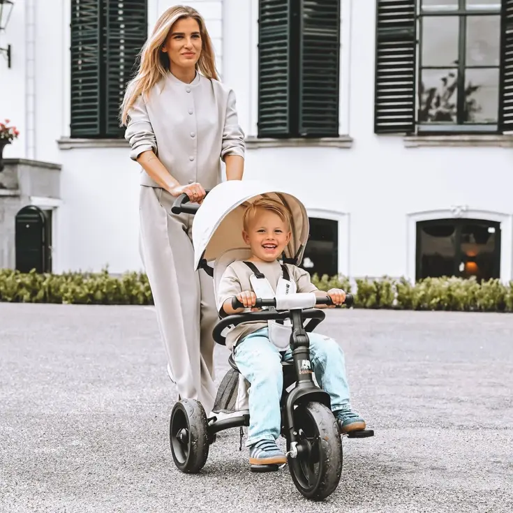 Explorer Luxe Driewieler - Opvouwbaar met mandje