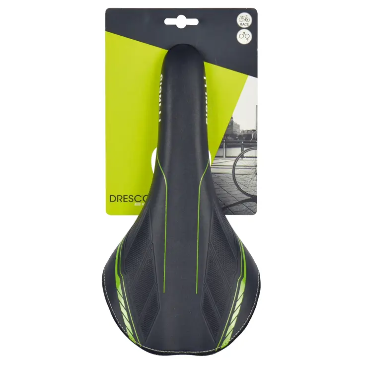 Comfortabel Unisex Racefietszadel met Zadelstrop