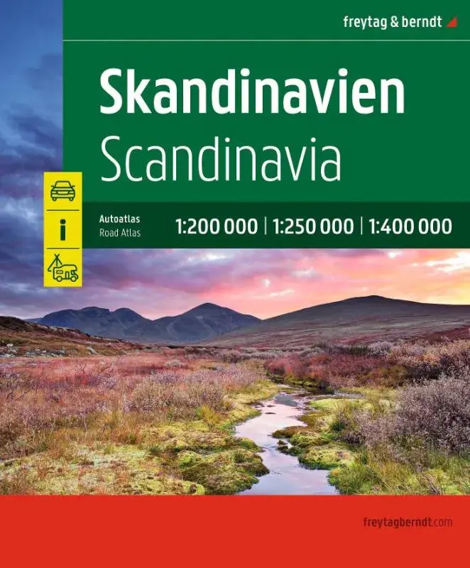 Wegenatlas Scandinavië