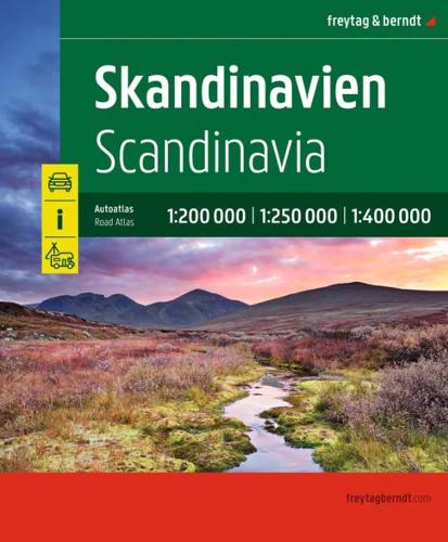 Wegenatlas Scandinavië