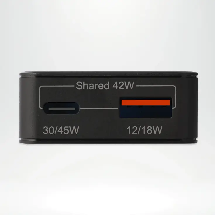 Ultra Slim GaN Charger 45W - USB-A + USB-C