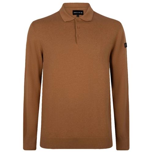Heren Brad Knitted Polo Presly & Sun