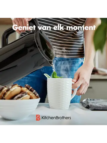 Waterkoker – 1,7L – Zwart