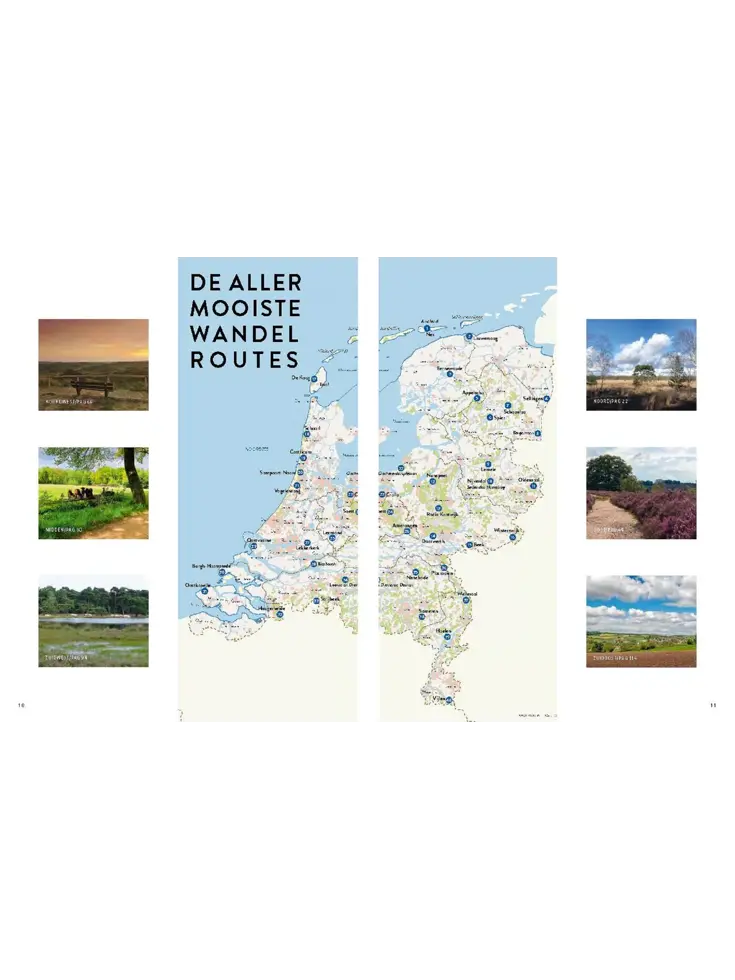 De allermooiste wandelroutes van Nederland