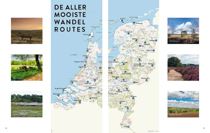 De allermooiste wandelroutes van Nederland