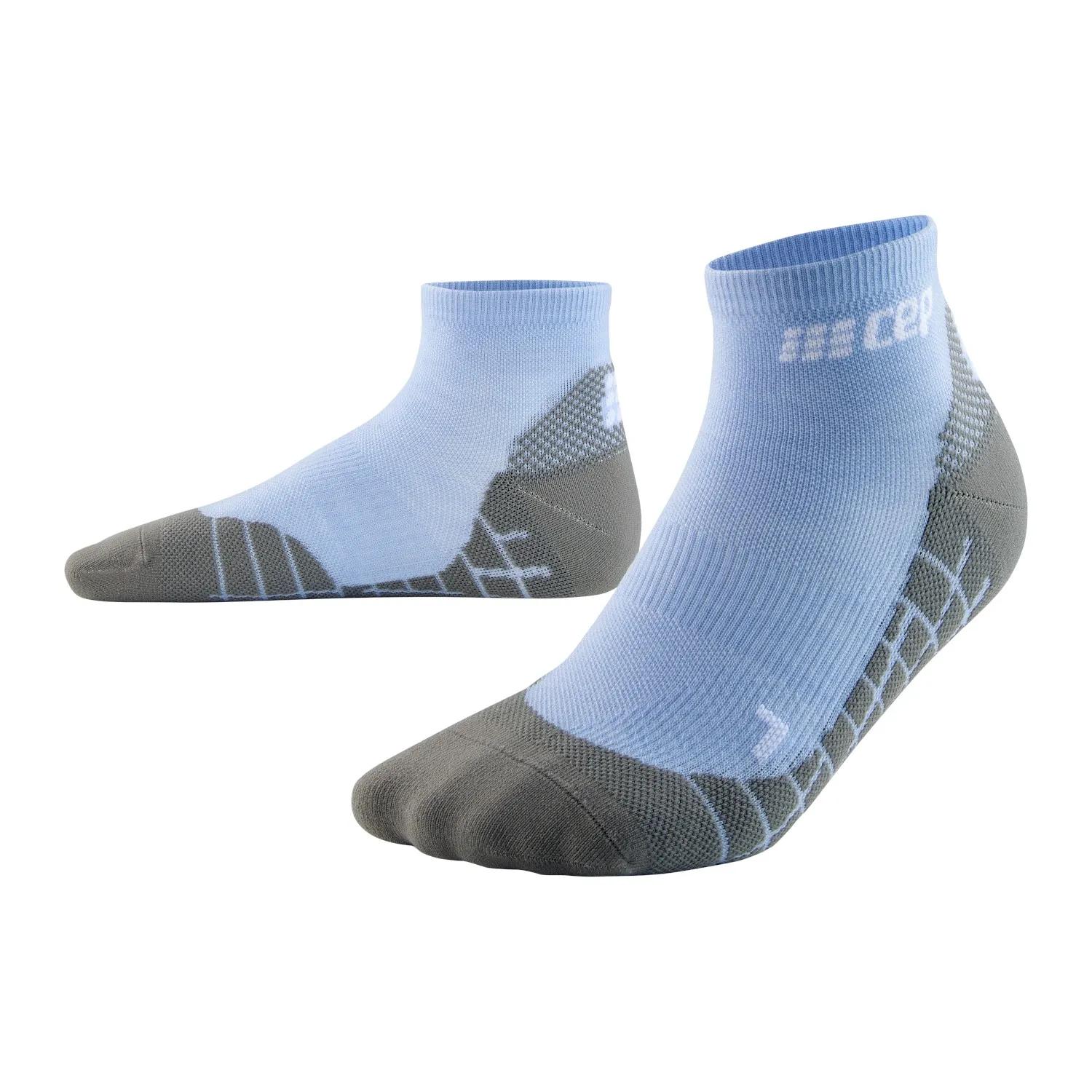 Cep  Hiking Light Merino Low-Cut Compressie   Licht Blauw main product image