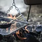 Gietijzeren Skillet 2 handvaten 20cm