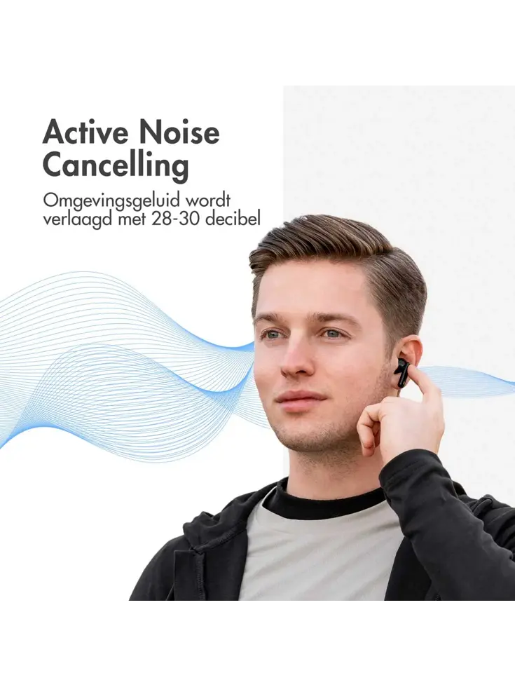 Bluetooth Oortjes met Active Noise Cancelling