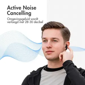 Bluetooth Oortjes met Active Noise Cancelling