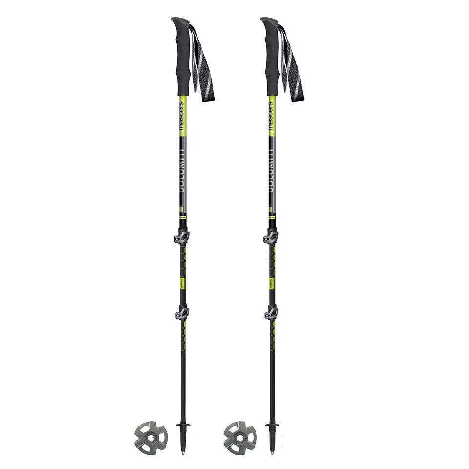 Masters Dolomiti Alutech 7075  Wandelstokken  Zwart