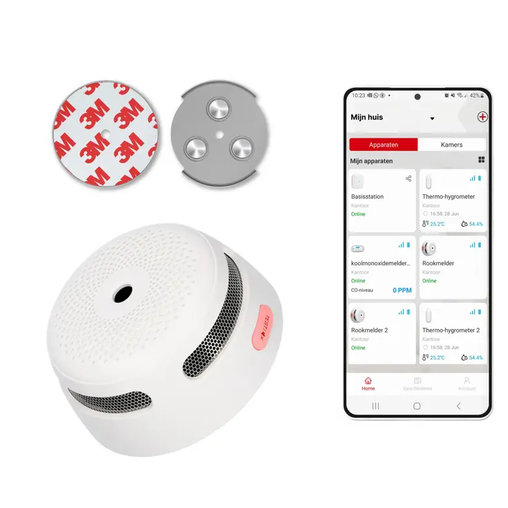 XS01-WX Slimme rookmelder met magneet