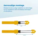 ProPlus Stuurslot - Verstelbaar 19 - 31,5cm