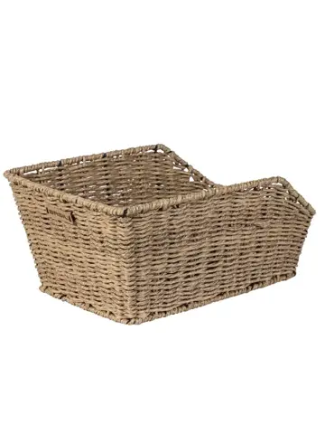 Basil Fietsmand Cento Rattan Look