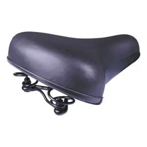 Simson Fietszadel Basis - Zwart