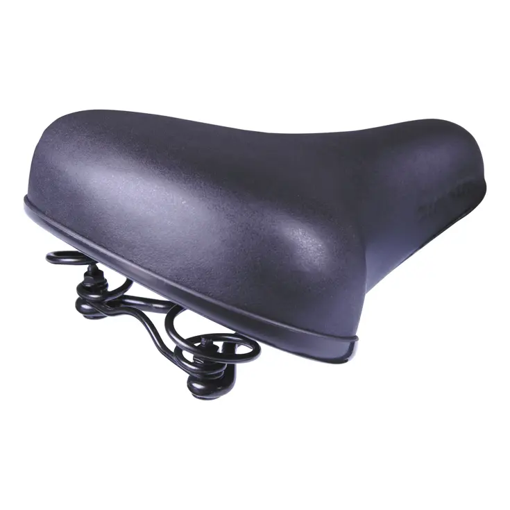 Simson Fietszadel Basis - Zwart