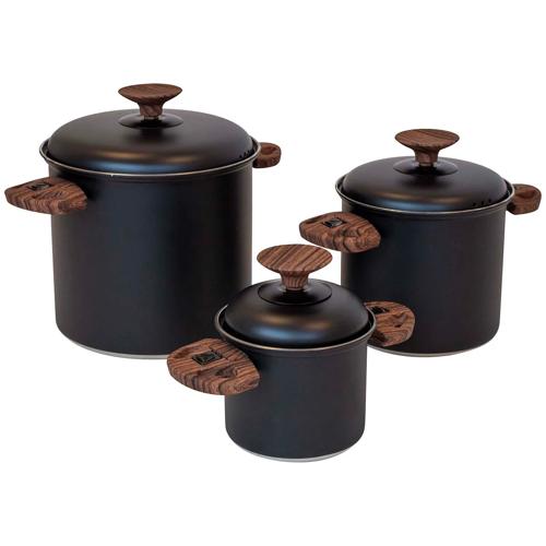 Pannenset Hading Compact 3 RVS