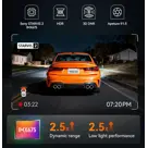 Wolfbox X3 Touch 2CH 2K Wifi GPS 64gb dashcam