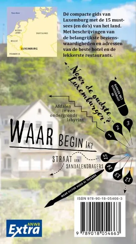 ANWB Extra reisgids Luxemburg 