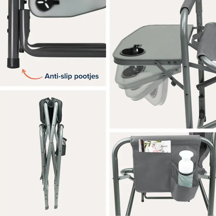 Campingstoelen Duo – Grijs