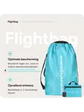 Flightbag vliegtuighoes TSA slot 60–90L – Li Blauw
