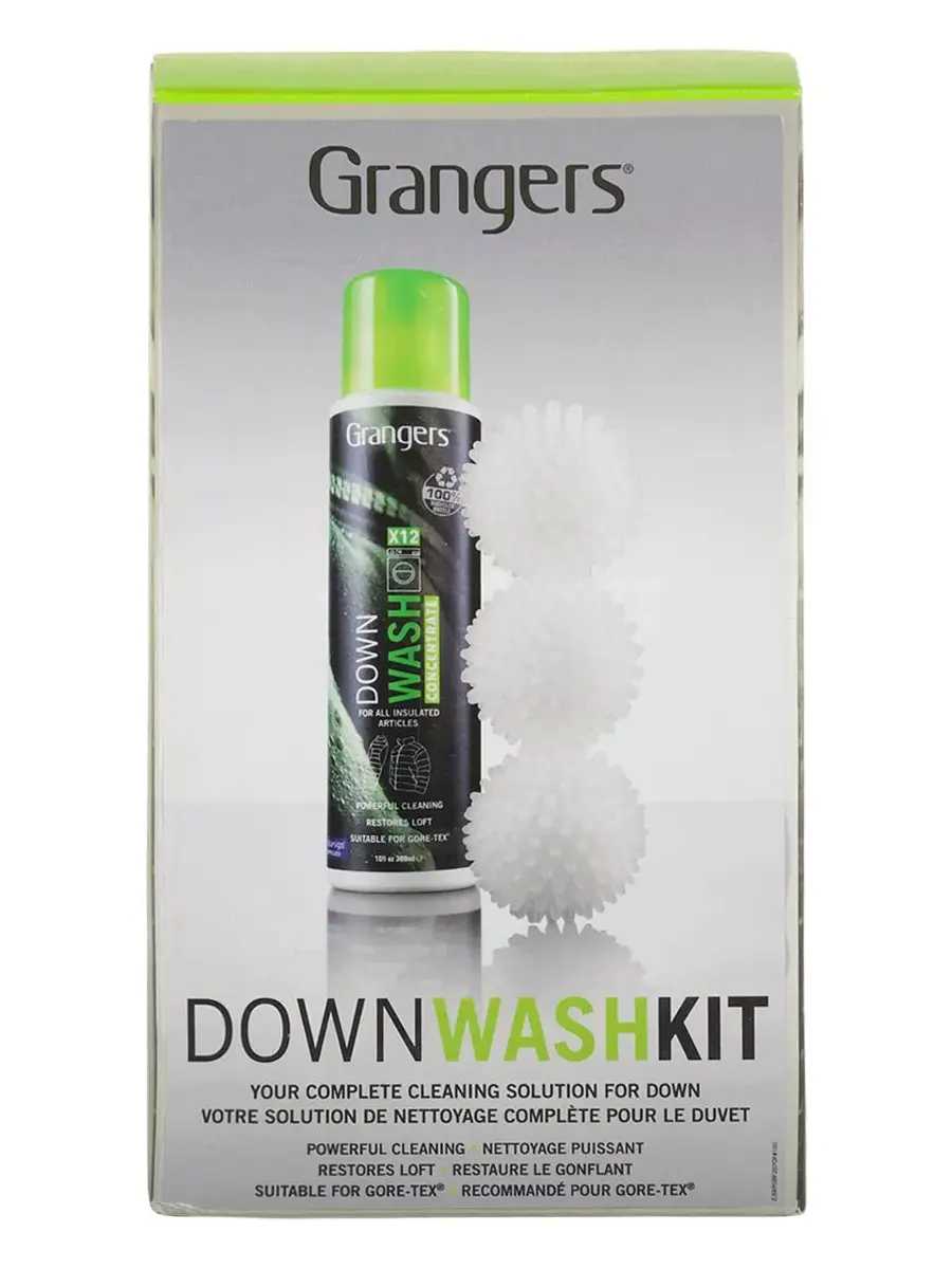 Down Wash Kit - Wasmiddel - Grangers 