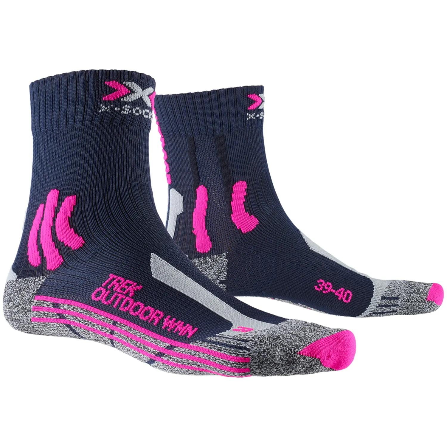 X-socks  Trek Outdoor Crew wandelsokken  Navy main product image
