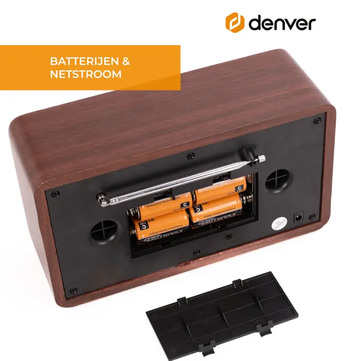 Stereo DAB+/FM radio Bluetooth Alarmfunctie