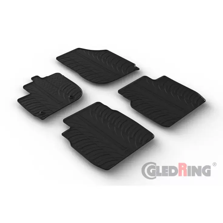 Honda Jazz V (GR) incl. Crosstar 2020 - Rubbermatten - Gledring