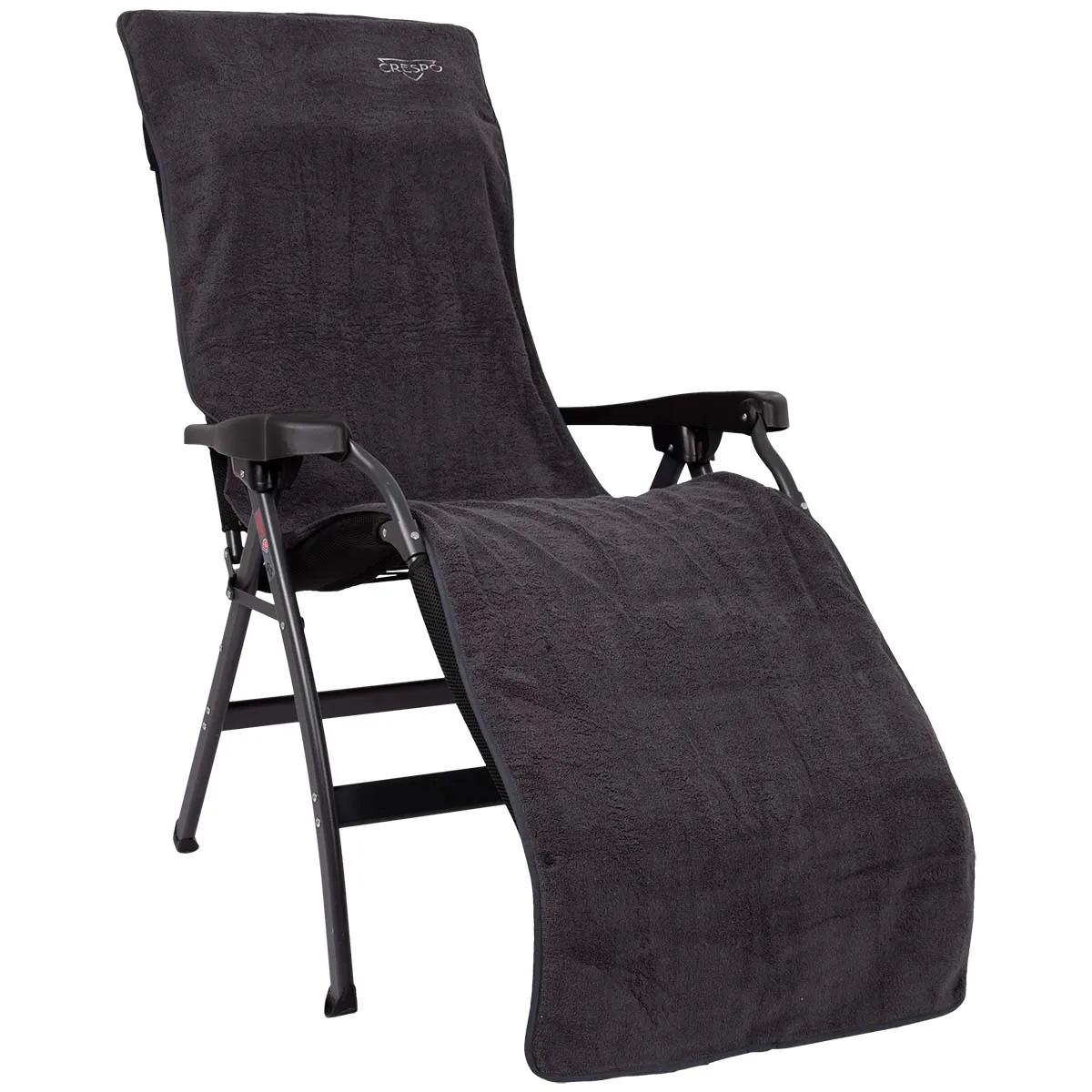 Crespo  Stoelhoes Badstof  L Relaxstoelen  Grijs