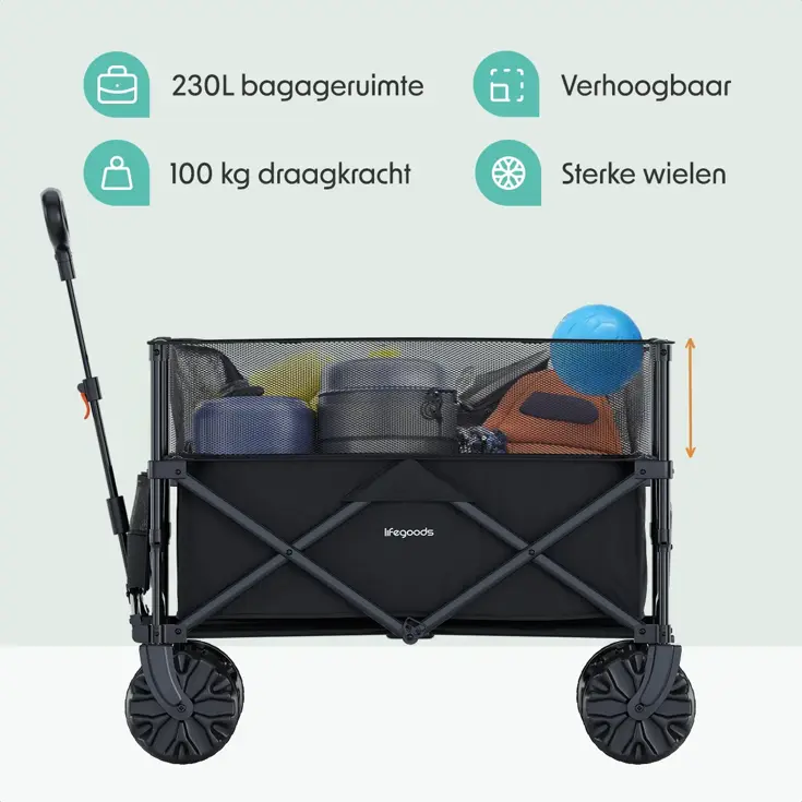 Bolderkar – 100KG