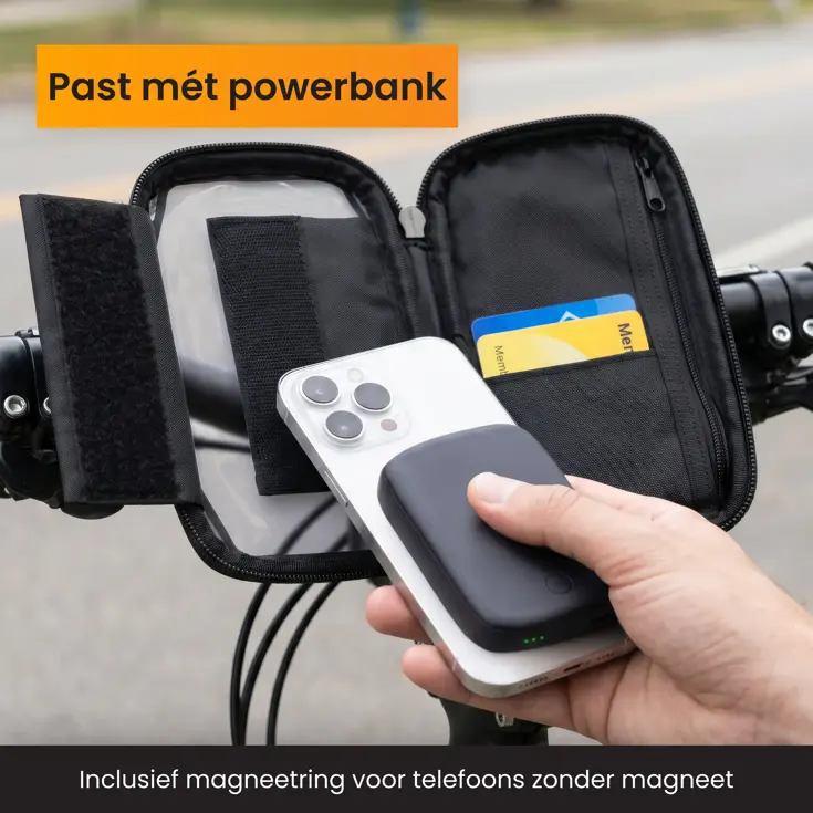 Telefoonhouder Fiets Den Haag & Powerbank