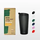 FLASKE 500 ml  Koffiebeker to go