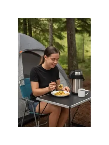 Inklapbare campingtafel verstelbaar