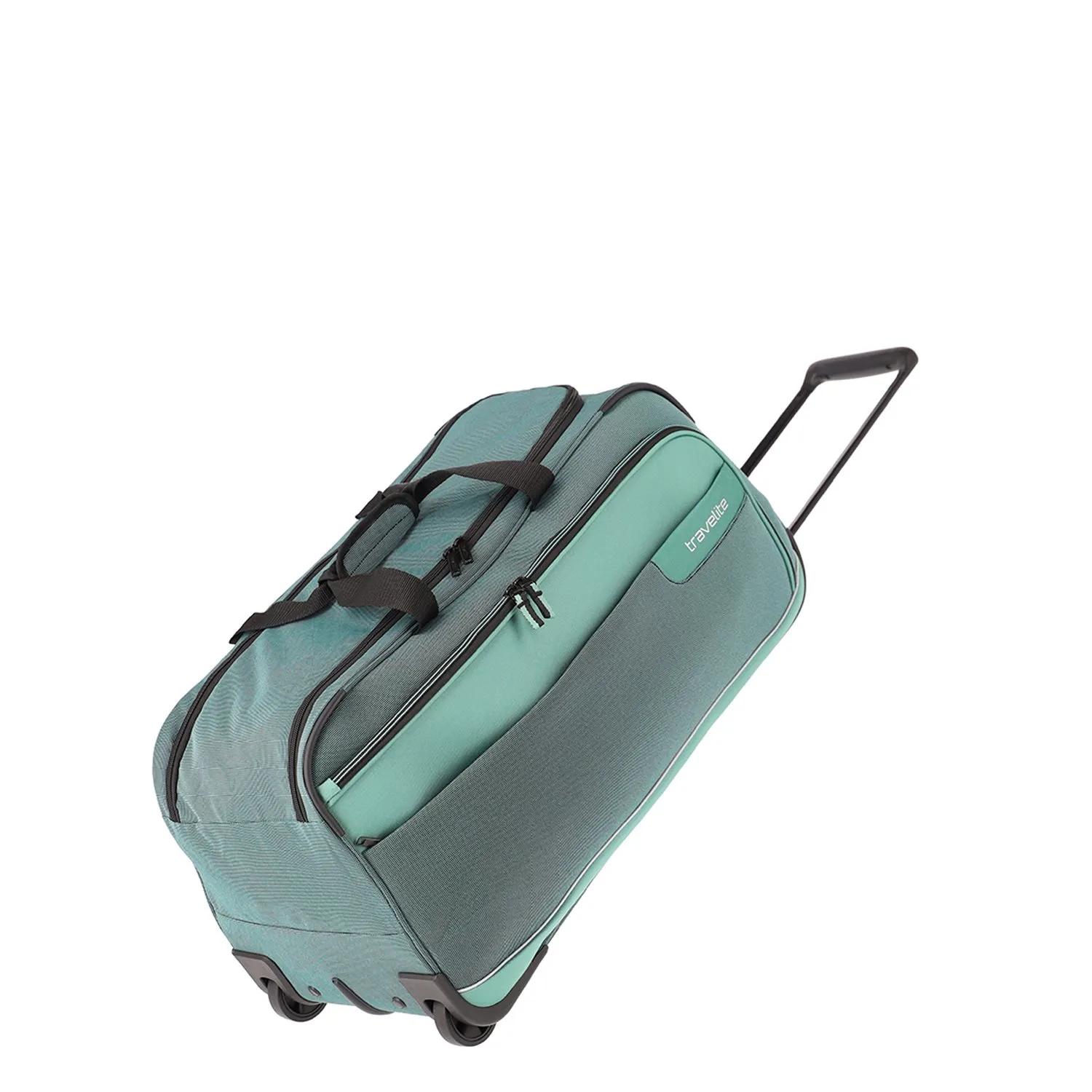 Travelite  Viia Trolley Travelbag green  Groen main product image